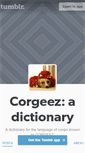 Mobile Screenshot of dictionary.corgiaddict.com
